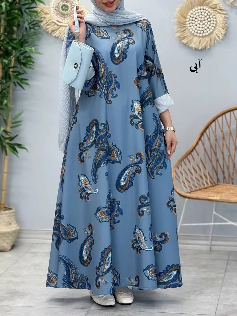 3422-پیراهن ایتالیایی ترمه